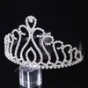 Bridal Tiaras z Dżetów Biżuteria Ślubna Dziewczyny Headpieces Urodziny Party Performance Pageant Crystal Crowns Akcesoria ślubne # T035