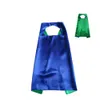 11Colours Double Side Cape with 2 different colors 7070cm Capes for Kids Christmas Halloween Cosplay Prop Costumes Cape L0071181703