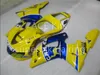 3Gifts Nuove vendite calde kit carenature bici per YAMAHA YZF-R1 1998 1999 R1 98 99 YZF1000 Cool giallo blu SX11