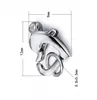 10 sztuk / partia 925 Sterling Silver Heart Homster Claw Zapięcie haczyki do DIY Craft Moda Biżuteria Prezent 7.7x11mm W292