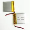 Modell 503030 450mAH 3.7V Lithium Polymer Lipo Uppladdningsbara battericeller LI-PO Li Ion Power för MP3 GPS DVD Mobiltelefon Headphone Recorder