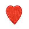 Remendos de amor vermelhos DIY para roupa de ferro bordado patch applique ferro em patches costurando acessórios distintivos adesivos em roupas