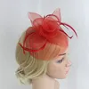 Bellissime signore vintage fiore fascinators capelli copricapo da ballo copricapo sposa 2017 cappelli da sposa accessori intera nave211x