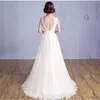 Robe de Mariage Sexy Trouwjurk Open Back Boheemse kant Vintage Boho Strand 2022 Romantische Bruidsjurken Vestido Noiva