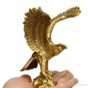 Kina Art Collection Manuell Skulptur Brons LifeLike Eagle Statue Ornaments