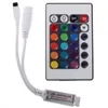 Envío gratis 3528 RGB SMD 60 LED M LED Strip Light + 24key MINI Control remoto