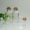 5 ml Kleine Mini Glasflaschen Gläser klar Fläschchen mit Kork Stopper 40x18mm (HeightxDia) Nachricht Hochzeiten Wünschen Schmuck Party Favors