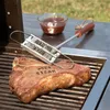 Personalidade Bife Carne Churrasco CHURRASCO Branding Ferro com Letras Mutáveis ​​BBQ Tool Set Mutável 55 Cartas Facilmente Limpas Bife Carne