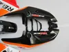 Kit de 7 carénages gratuit pour Honda CBR919RR 98 99 ensemble carénages noir orange CBR 900RR 1998 1999 OT14