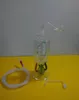 A-01 Height Bongglass Klein Recycler Oil Rigs Wasserpfeife Duschkopf Perc Bong Glaspfeifen Wasserpfeifen