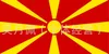 Bandiera della Macedonia Nazione 3 piedi x 5 piedi Banner in poliestere volante 150 * 90 cm Bandiera personalizzata in tutto il mondo All'aperto in tutto il mondo