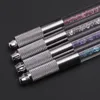 Wholesale New Hot Selling Manual Double Crystal Acrylic Tattoo Pen Microblading Permanent Eyebrow Tools Free Shipping