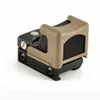 Airsoft Kill Flash Tactical Scope Tillbehör Killflash för RMR Mini Red Dot Syn för Jakt Svart Tan