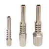 Titanium Nail 10mm 14mm 18mm Titanium Tip Inverted Nail Grade 2 Titanium Tip Ti nail For Glass Silicone NC