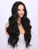 Synthetic Wigs for women Natural Looking Long Wavy Right Side Parting Heat Resistant Replacement Wig 24 inches7126120