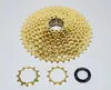 Catazer Hot Sale 11-42T Gold 카세트 BMX Mountain Cycle 자전거 FreeWheel for SHIMANO SRAM 무료 배송