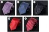 5 Farben, 2017 Hohe Qualität Männer Hals Krawatten Business Fancy Hose Stempel Bräutigam Krawatten Hochzeitszubehör M01