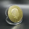 100 pcs não magnética 2018 jesus a última ceia ceia do jantar tema 24 k real banhado a ouro 40mm de diâmetro lembrança moeda emblema moedas