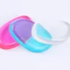 Commercio all'ingrosso 10pcs Jelly Silisponge Puff Gel di silicone spugna per fondotinta viso BB Cream strumento di trucco cosmetico