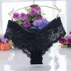 Dam Lace Thong String Panties Womens Thongs Underkläder Seamless Underkläder Sexiga Briefs Knickers Perspective Underwears M L XL