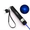301 kraftfulla blå violet laser pennpekare 405nm stråle ljus laser + 18650 batteri + laddare