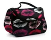 Newest canvas cosmetic bag mini fashion women girl makeup pouch portable travel cosmetic bag with zipper