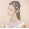 Fairy Bridal Hair Fascinators for Weddings 2018 Högkvalitativa amerikanska europeiska brudar huvudstycken silver eller guldfärg Rhinestones / Crystal