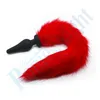 Faux Fur Passionate Naughty Fox Tail Unisex Silicone Butt Plug Anal Sex Toys for Couple Erotic Sex Products 174021611508