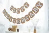 Feliz aniversario Banner Garland Bunting Sign Party Decoration Photo Props