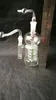 Accessoires de bongs en verre de méduse d'eau de filtre enfichable, pipes à fumer en verre colorées mini multi-couleurs pipes à main meilleure pipe en verre cuillère