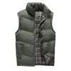 Wholesale- New  Mens Vest Jacket Sleeveless Veste Homme Autumn Winter Fashion Casual Coats Male Cotton Men's Vest Thick Waistcoat 4XL