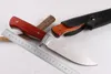 Small red python Boyd knives Camping Fishing Hiking Tactical Combat Hunting fixed blade knife