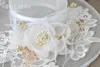 Hochzeitshüte, Kopfbedeckungen für die Hochzeit, weiße Kirchenhüte, Hochzeitskopfbedeckungen, weiße Blumen-Leinen-Zylinder, Braut-Kopfschmuck, Party-Accesso7520211