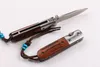 Hard Arrow Precisión Cubiertos 7CR13 Sanfing Cuchillo plegable táctico RED Ebony Handle Miltiary Utility EDC Caza Supervivencia Pocket Jack Knife