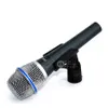 Gratis frakt Beta87c Beta 87c Wired Dynamic Microphone Professional Microfono Vocal Mic Beta87a Beta 87 Cardioid Flytta Spolen Mike Microfone
