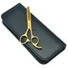 5.5 "Meisha 스테인레스 스틸 가위 이발사 머리카락 절단 Salon Hair Shears Set Hairdressing 가위 세트 JP440C, HA0028 세트