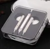 High Quality Smartphone Earphones Metal Stereo Earphones Mic 3.5mm In-Ear Headset for SmartPhone HTC Huawei P8 P9 mate9 IPhone6 Earphone