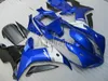 Kit de carénage de 7 cadeaux gratuits pour Yamaha YZF R1 02 03 ensemble de carénages de carrosserie bleu noir YZF R1 2002 2003 OI26