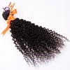 2017 neue Ankunft Top-Qualität unverarbeitete brasilianische peruanische Afro verworrene lockige 4 Bundles/Lot reines Remy Haarverlängerung kostenloser Versand