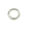 100 sztuk / partia 925 Sterling Silver Ring Biżuteria Ustalenia Komponenty Jump Split Pierścienie do DIY Prezent Craft W5106