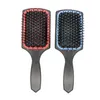 Detangling Cabelo Paddle Pincel Ponta Da Bola De Nylon Dentes Fazer Bom Para Couro Cabeludo Almofada De Ar Cabeça Pente Massagem Para O Cabelo Molhado E Seco