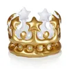 Party Hats Wholenovelty Uppblåsbar Crown King Imperial Kids Adults Headwear Accessories Birthday Decorations11719738