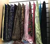 2017 Ny Burnout Silk Velvet Scarf Shawl Wrap Scarf 12pcs / Lot Ny Ankomst # 1385