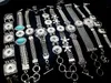 Whole 20pcs Lot Different Style Silver Snap Charm Bracelet Interchangeable Diy Snap Jewely Bangle Fit 18mm Ginger Snap Chunk B293I