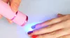 UV-verlichting Mini 9 LED's Gel Curing Lamp zonder batterij Portability Nail Dryer LED Zaklamp Valuta