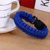 Bransoletka przetrwania na świeżym powietrzu Cobra Paracord Parachute Bracelets Bracelets wojskowy Bransoletka przetrwania Mężczyźni Bransoletki unisex3599072