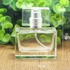 30ml Praktisk Parfymflaska Glas Refillerbar Fragrance Bottle Tomt Förpackningsfodral med Metall Spray Automiserar Makeup Tool ZA1616