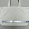 Borsa tote in tela per shopping bag in tela di puro cotone da 8 once per stampa personalizzata colore nero / bianco / cotone naturale 12 * 15 * 4in nave libera da DHL