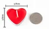 Candela Ghee a forma di cuore 2 ore Candele al burro 6 colori Set di 50 candele TeaLight Candela votiva per non fumatori3722079