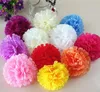 9cm 500pcs 9 Färger tillgängliga Konstgjorda Silk Carnation Blomsterhuvud Mors dag DIY Smycken Resultat Headware G619